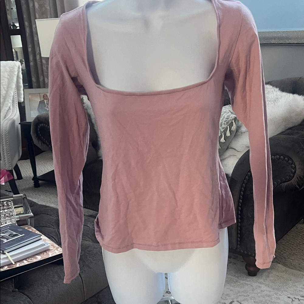 Skims cotton jersey top